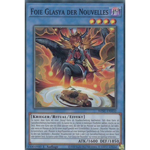 Foie Glasya der Nouvelles WISU-DE032