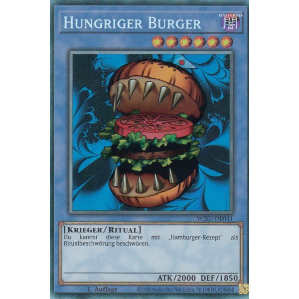 Hungriger Burger (Collector Rare) WISU-DE041-Collector-Rare