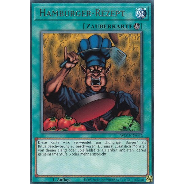 Hamburger-Rezept WISU-DE042