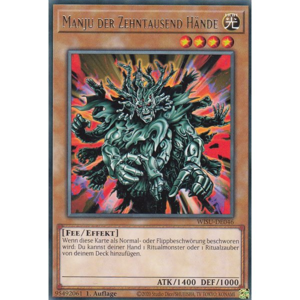 Manju der Zehntausend H&auml;nde WISU-DE046