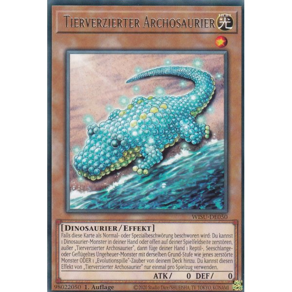 Tierverzierter Archosaurier WISU-DE050