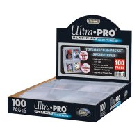 Ultra Pro 4-Pocket Secure Pages f&uuml;r Toploader (100 Seiten)