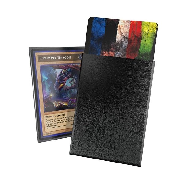 Ultimate Guard Cortex Matte Sleeves Japanische Gr&ouml;&szlig;e Schwarz (60 H&uuml;llen)