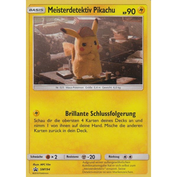 Meisterdetektiv Pikachu SM194