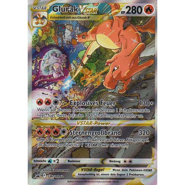 Glurak VStar SWSH262