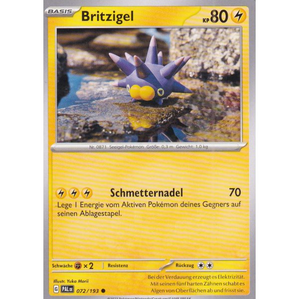 Britzigel 072/193