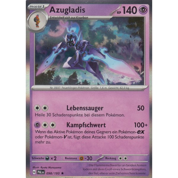 Azugladis 098/193 Holo