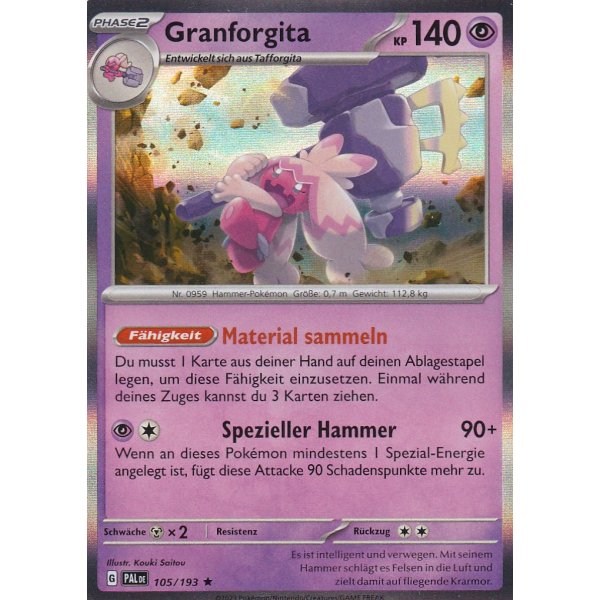 Granforgita 105/193 Holo