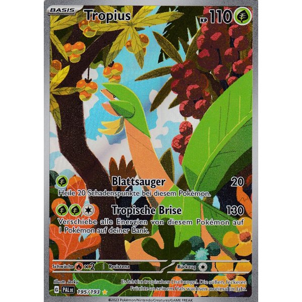 Tropius 195/193 Illustration Rare
