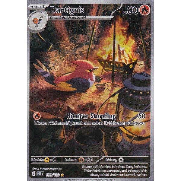 Dartignis 199/193 Illustration Rare