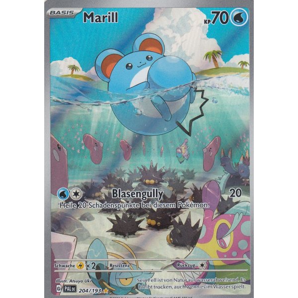 Marill 204/193 Illustration Rare