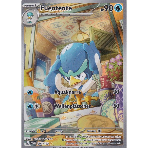 Fuentente 207/193 Illustration Rare