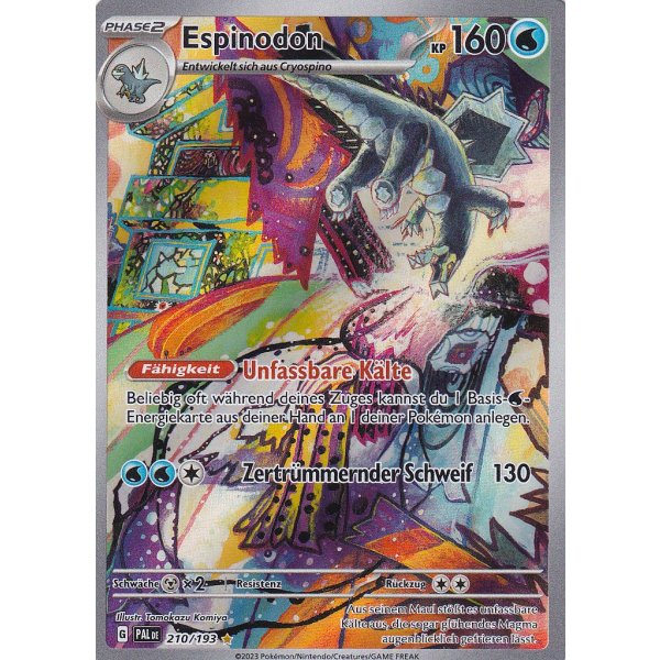 Espinodon 210/193 Illustration Rare