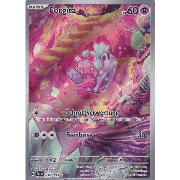 Forgita 216/193 Illustration Rare