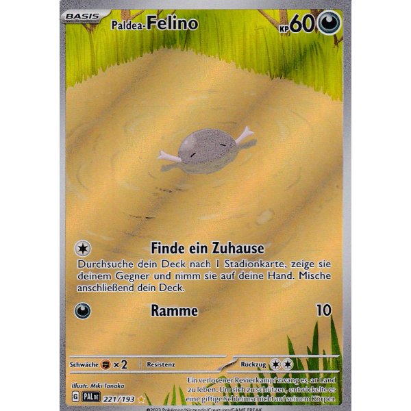 Paldea-Felino 221/193 Illustration Rare
