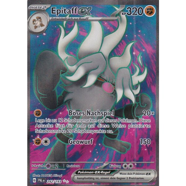 Epitaff ex 242/193 Fullart