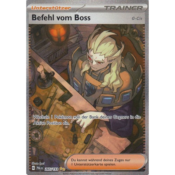 Befehl vom Boss (G-Cis) 265/193 Special Illustration Rare