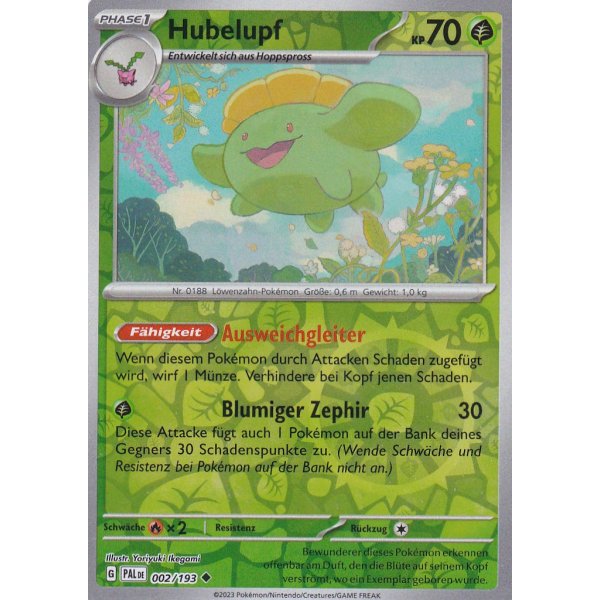 Hubelupf 002/193 REVERSE HOLO
