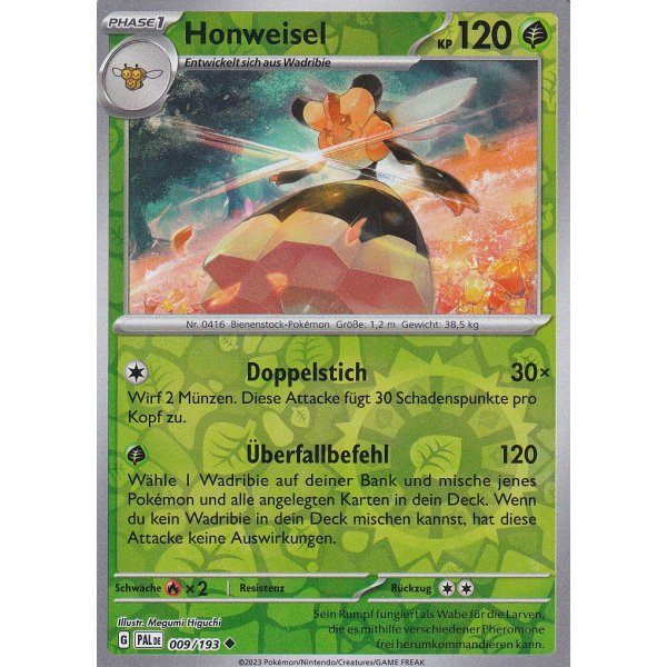 Honweisel 009/193 REVERSE HOLO