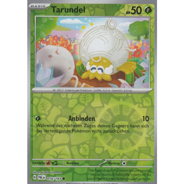 Tarundel 016/193 REVERSE HOLO