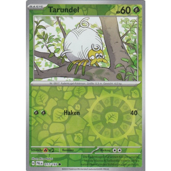 Tarundel 017/193 REVERSE HOLO