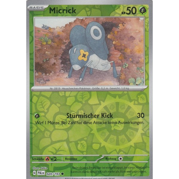 Micrick 020/193 REVERSE HOLO