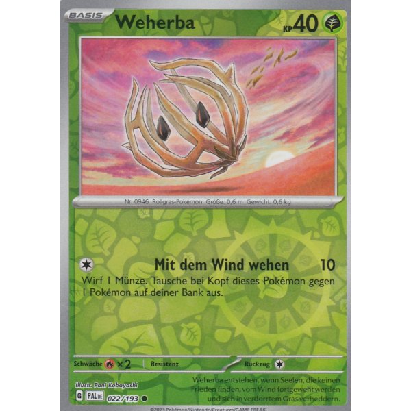 Weherba 022/193 REVERSE HOLO