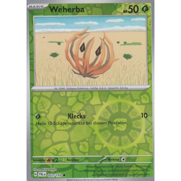 Weherba 023/193 REVERSE HOLO