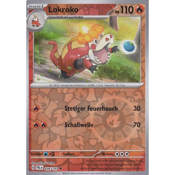 Lokroko 036/193 REVERSE HOLO