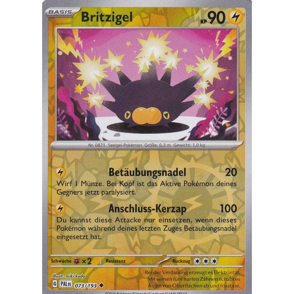 Britzigel 073/193 REVERSE HOLO