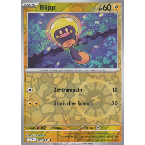 Blipp 078/193 REVERSE HOLO