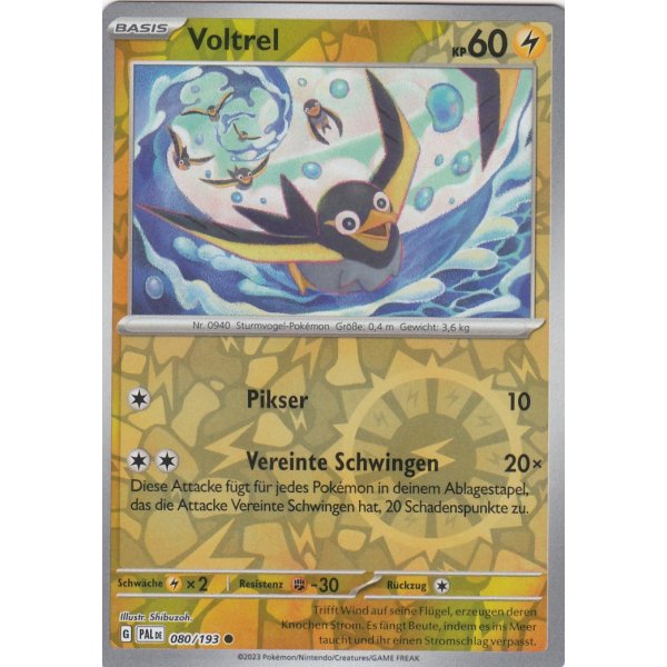 Voltrel 080/193 REVERSE HOLO