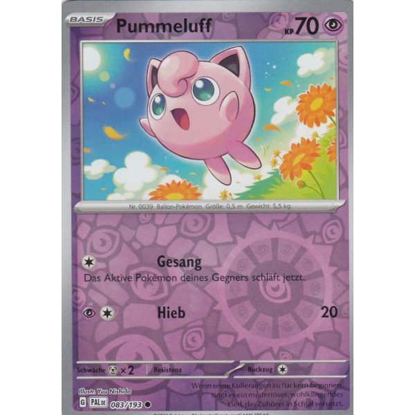 Pummeluff 083/193 REVERSE HOLO
