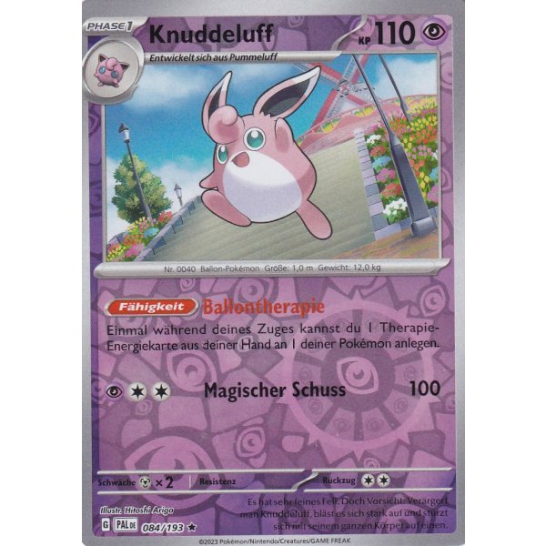 Knuddeluff 084/193 Holo REVERSE HOLO