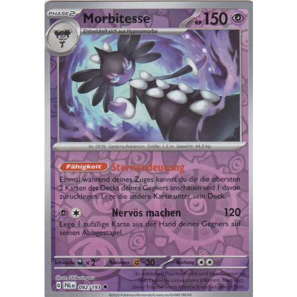 Morbitesse 092/193 REVERSE HOLO