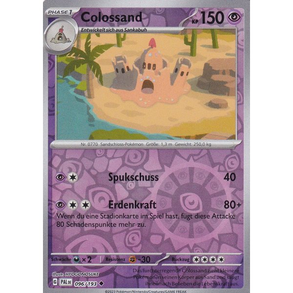 Colossand 096/193 REVERSE HOLO