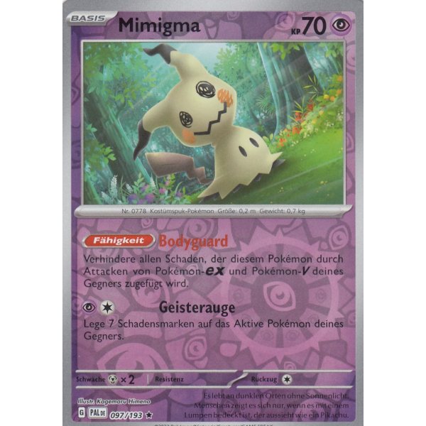Mimigma 097/193 Holo REVERSE HOLO