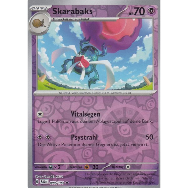 Skarabaks 099/193 Holo REVERSE HOLO