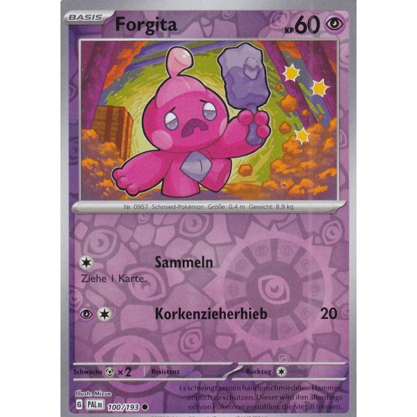 Forgita 100/193 REVERSE HOLO