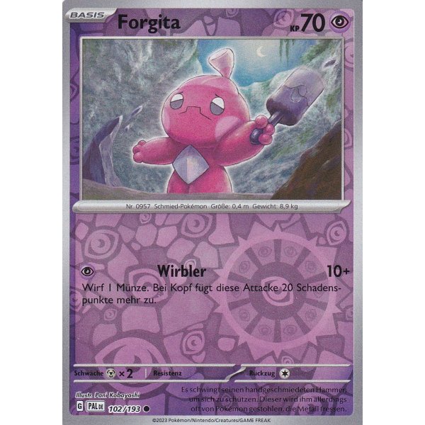 Forgita 102/193 REVERSE HOLO