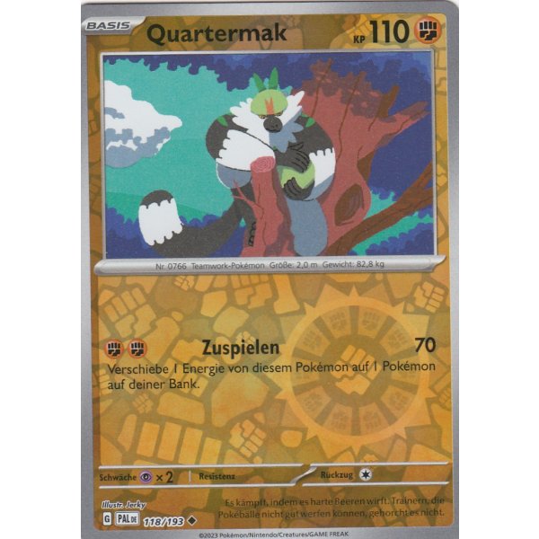 Quartermak 118/193 REVERSE HOLO