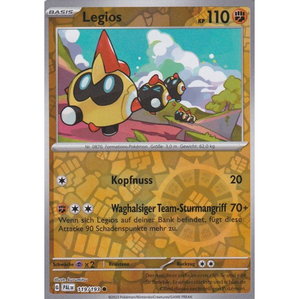 Legios 119/193 REVERSE HOLO