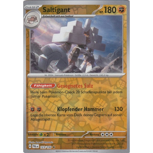 Saltigant 123/193 Holo REVERSE HOLO