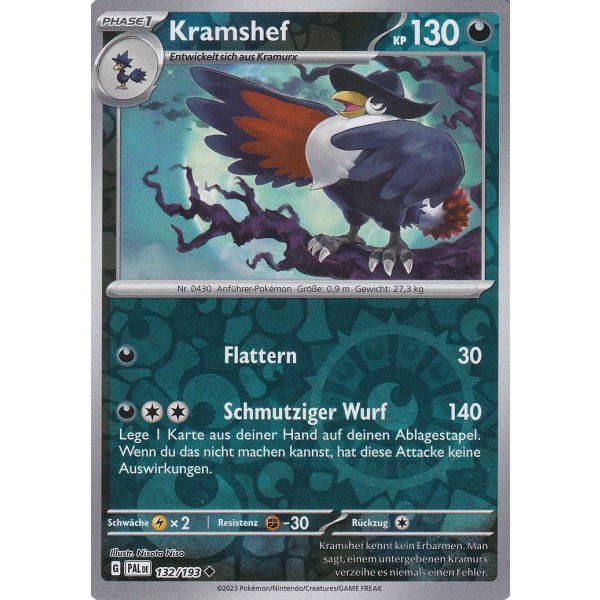 Kramshef 132/193 REVERSE HOLO