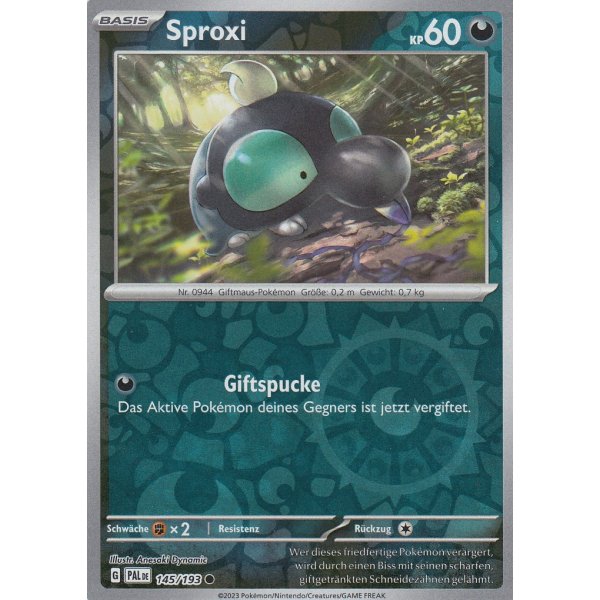 Sproxi 145/193 REVERSE HOLO