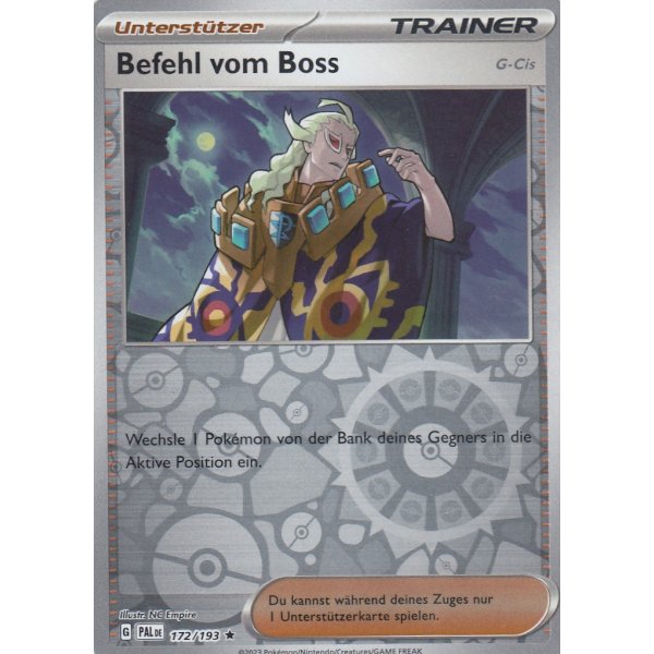 Befehl vom Boss (G-Cis) 172/193 Holo REVERSE HOLO