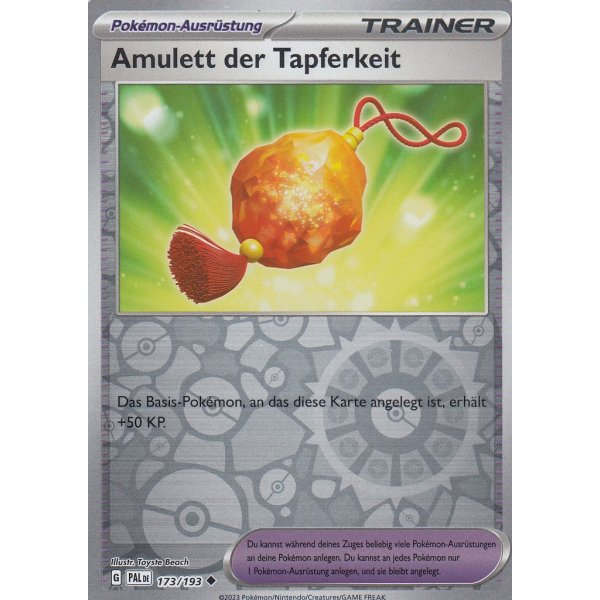 Amulett der Tapferkeit 173/193 REVERSE HOLO