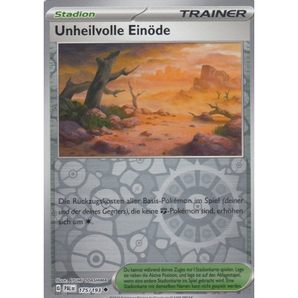 Unheilvolle Ein&ouml;de 175/193 REVERSE HOLO