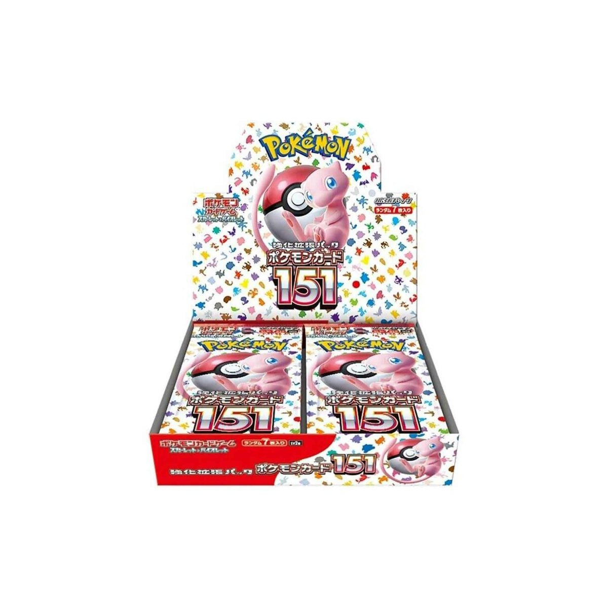pokemon 151 sv2a booster box Pokemon Cards 151 Booster Box sv2a Korean ver. – Pokioh main image 0