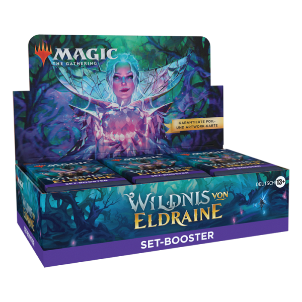 Wildnis von Eldraine Set Booster Display (30 Packs, deutsch)